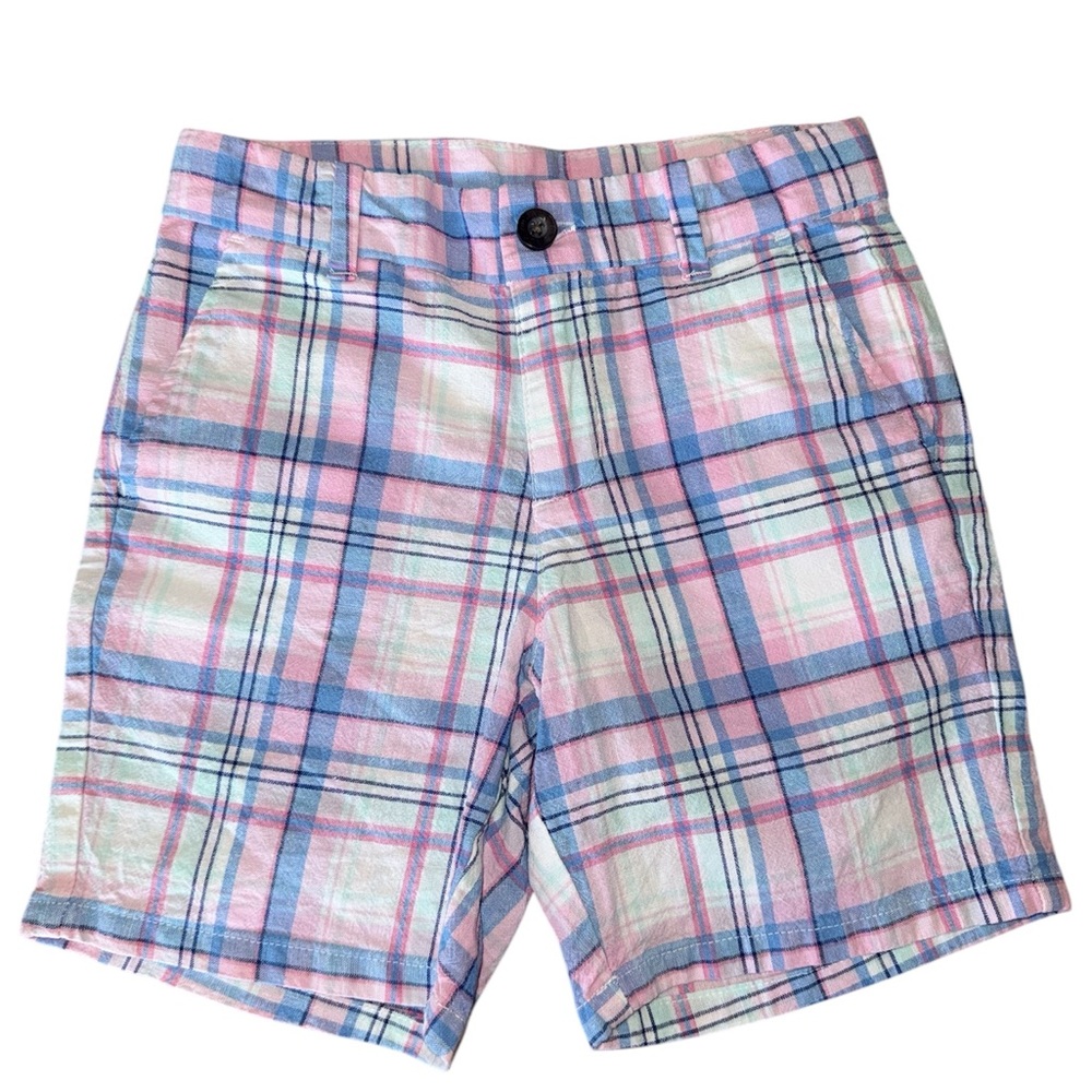 Janie and Jack plaid short size 5T